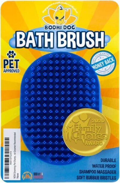 Bodhi Dog New Grooming Pet Shampoo Brush Soothing Massage Rubber