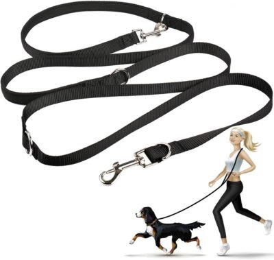 oneisall Hands Free Dog LeashMultifunctional Dog Training Leads8ft