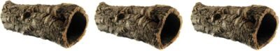 3 Pack Zoo Med Natural Cork Bark Round Small