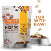 Instinct Freeze Dried Raw Boost Mixers Grain Free Recipe All Natural