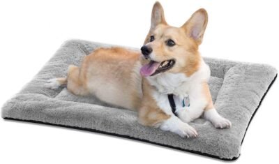 SIWA MARY Dog Bed Mat Soft Crate Pad Washable Anti-Slip Mattress for