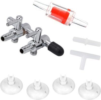 Pawfly Aquarium Air Flow Control Lever Valve Distributor Splitter