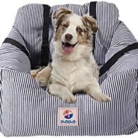 BLOBLO Dog Car Seat Pet Booster Seat Pet Travel Safety Car Seat Dog