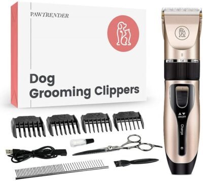 N2 Pawtrender Cordless Dog Hair Clippers Low Noise USB Rechargeable