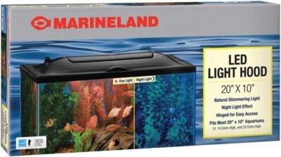 Marineland LED Light Hood for Aquariums Day & Night Light