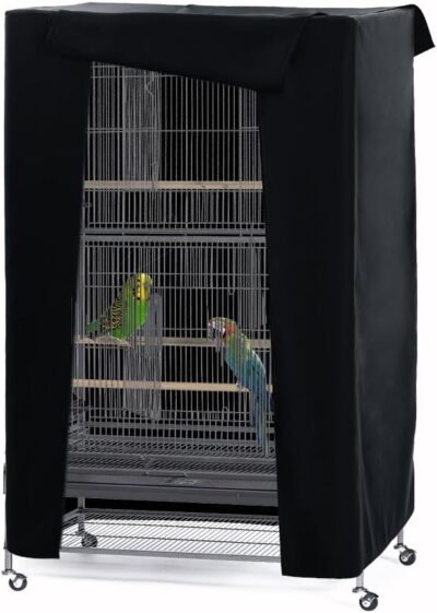 PONY DANCE Pets Product Universal Birdcage Cover Blackout &