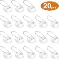 FEBSNOW Aquarium Suction Cups - 20 Pcs Fish Tank Suction Cups