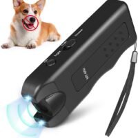 Quenta Handheld Dog Repellent Ultrasonic Infrared Dog Deterrent Bark