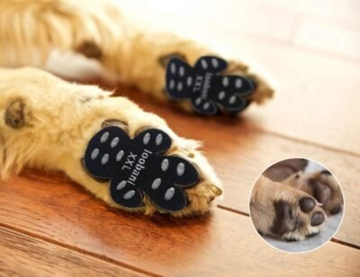 LOOBANI PadGrips 48 PadsDog Paw Protector Anti-Slip Traction Pads to