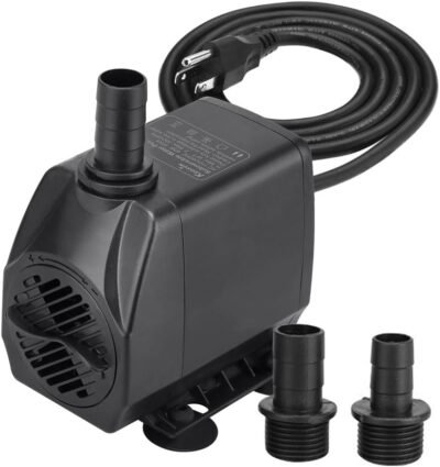 KEDSUM 880GPH Submersible Pump3500LH 100W Ultra Quiet Water Pump with