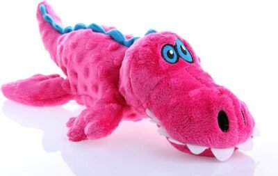 goDog Gators Large Pink with Chew Guard Technology Pink