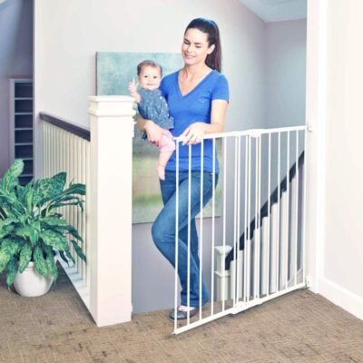 Toddleroo by North States 4785' wide Tall Easy Swing & Lock Gate
