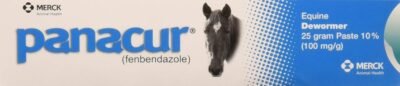 3 Pack PANACUR Dewormer Horse Paste 10 100mg Each