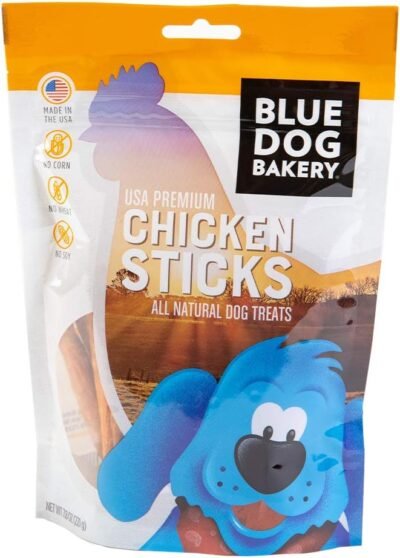Blue Dog Bakery Natural Dog Treats Grain Free Chicken Sticks