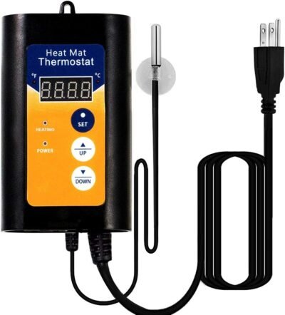1000 W Reptile Heat Controller Digital Thermostat & Terrarium