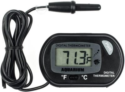 Zacro LCD Digital Aquarium Thermometer Fish Tank Water Terrarium