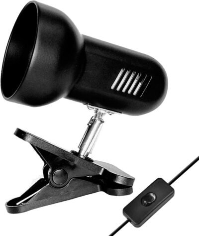 Flexible Heat Light Fixture Clamp Stand - Adjustable Reptile Basking