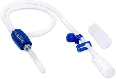 Fish Tank Siphon - Gravel Vacuum for Aquarium - Long Nozzle Aquarium