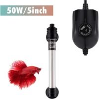 Hygger Mini Inline Quartz Glass Aquarium Heater with External