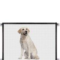 Baby Gate Magic Gate for DogsQueenii Pet Safety Guard Mesh Dog