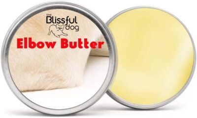 The Blissful Dog Elbow Butter Moisturizes Your Dog's Elbow Calluses -