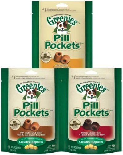 Greenies Pill Pocket Capsule Variety Pack 3 79 oz Packs