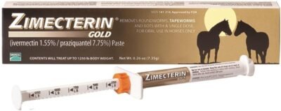 Merial Zimecterin Gold Dewormer Paste for Horses 735gm 735gm Pack of 2