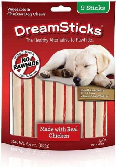 Dreambone Dreamsticks Dog Chew Made Wholesome Vegetables & Real