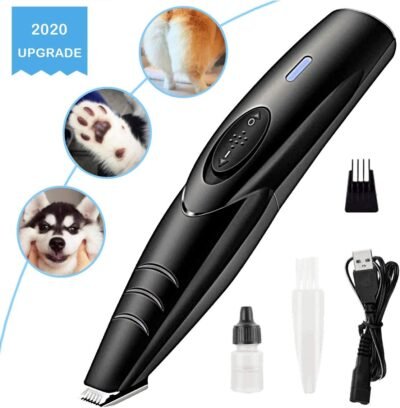 MaikcQ Dog Clipper Grooming Kit Small Dogs Cats Cordless USB