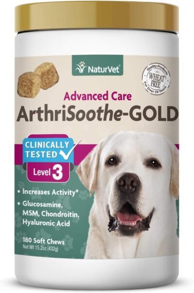 NaturVet ArthriSoothe-Gold Level 3 Advanced Joint Care Supports