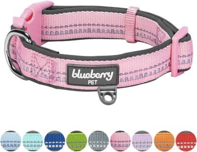 Blueberry Pet 9 Colors Soft & Safe 3M Reflective Pastel Color