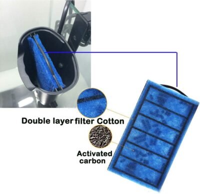 Aquarium Turtle Filter Waterfall Flow Water Clean Pump Bio Filtration