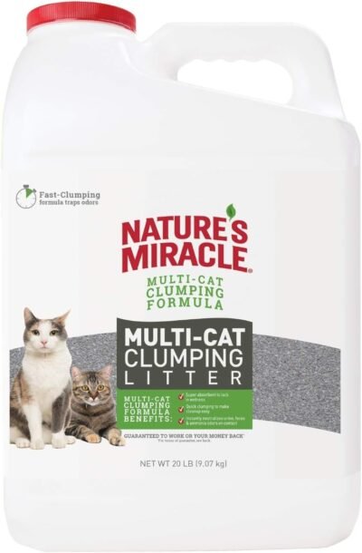 Nature's Miracle Multi-Cat Clumping Clay Litter Fresh Linen Fragrance