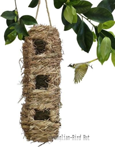 chuanglian-Bird Hut Hand-Woven Teardrop Shaped Eco-Friendly Birds