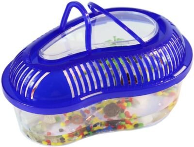 OMEM Portable Reptile House Terrarium Habitat Clear and Breathable