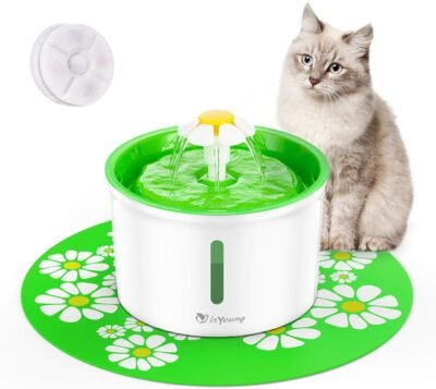 isYoung Cat Fountain 16L Automatic Pet Water Fountain Pet Water