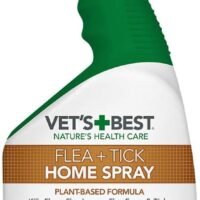 Vet's Best Flea and Tick Home Spray Flea Treatment for Dogs and Home