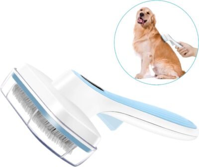 UPSKY Dog Brush & Cat Brush Self Cleaning Dog Slicker Brush Easy to