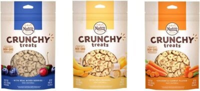 Nutro All Natural Crunchy Training Treats For Dogs 3 Flavor Variety
