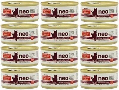 Hi-Tor 12 Pack of Veterinary Select Neo Diet for Cats 55 Ounce Cans