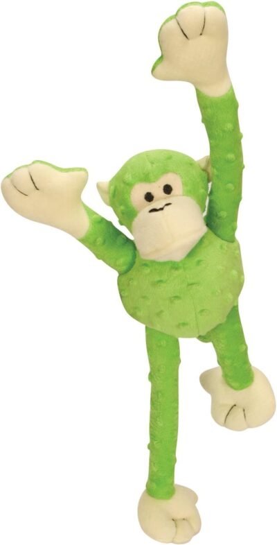 goDog Crazy Tugs with Chew Guard Technology Durable Plush Dog Toys