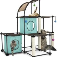 Kitty City Claw Mega Kit Cat Furniture Cat Condo Collection Cat Toy