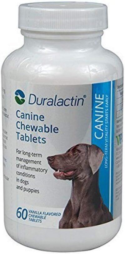 Veterinary Products Duralactin Canine 60 Chewable Tablets