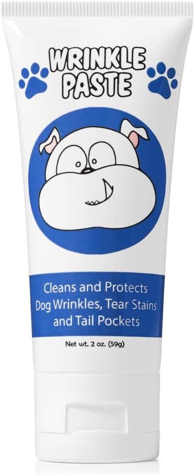 Squishface Wrinkle Paste - Cleans Wrinkles Tear Stains and Tail