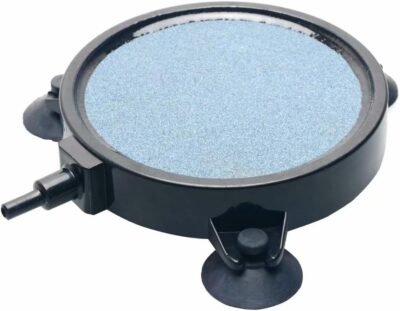 Pawfly 4-Inch Air Stone Disc Bubble Diffuser with Suction Cups for