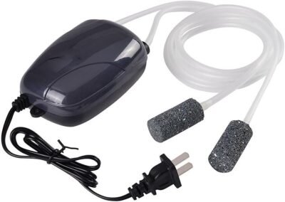 REDGO Slient 2 Air Bubble Disk Stone Aerator Aquarium Fish Tank Pond