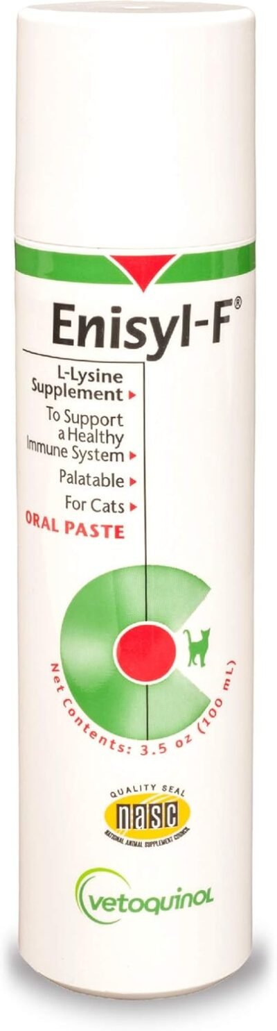 Vetoquinol Enisyl-F Oral Paste L-Lysine Supplement for Cats - Tuna