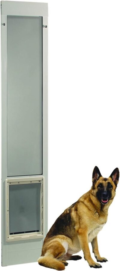 Ideal Pet Products 80' Fast Fit Aluminum Pet Patio Door