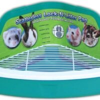 Ware Manufacturing Plastic Scatterless Lock-N-Litter Small Pet Pan-