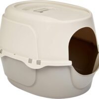 AmazonBasics No-Mess Hooded Cat Litter Box Various Sizes